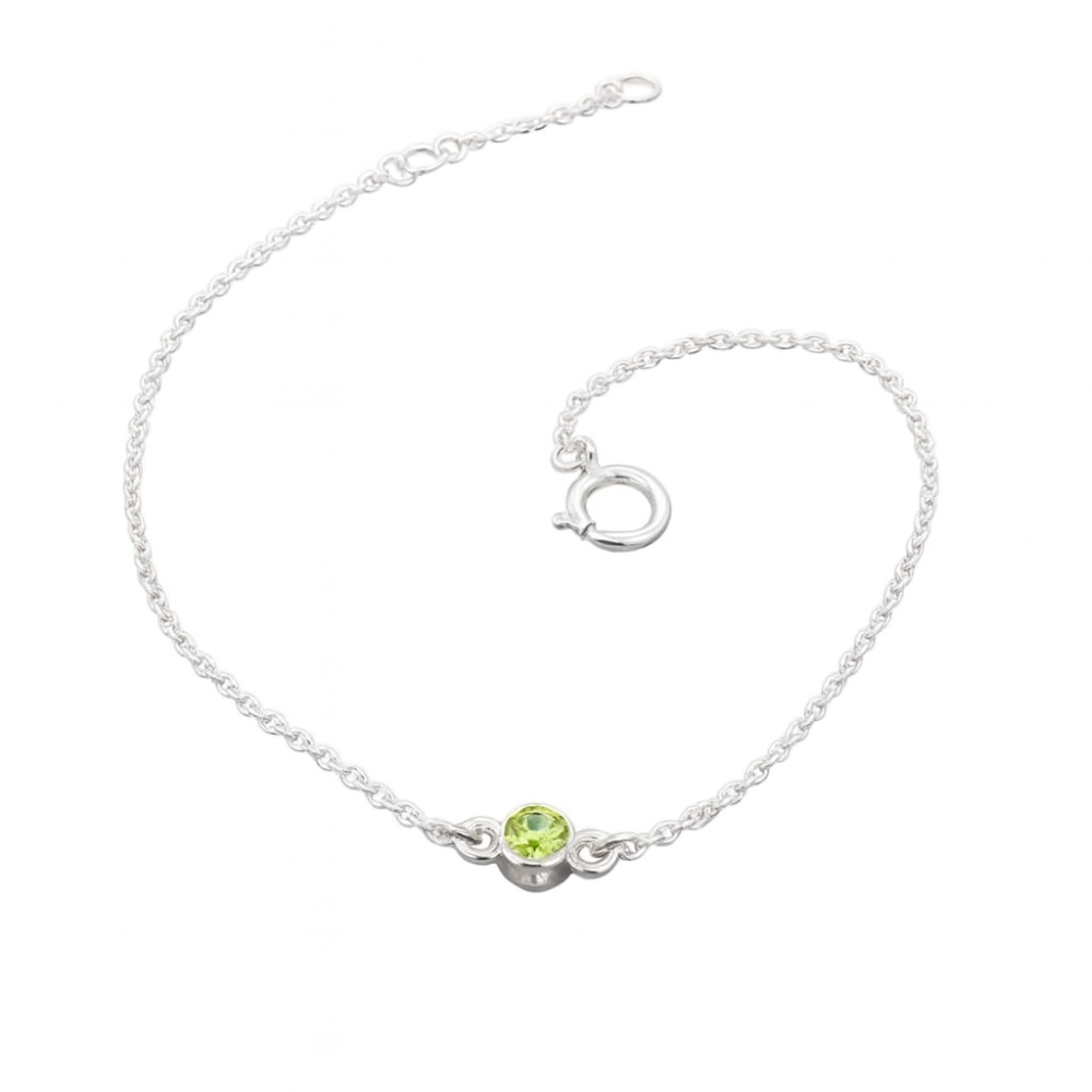 8.29.8961-sterling-silver-august-peridot-cz-birthstone-bracelet-front-image