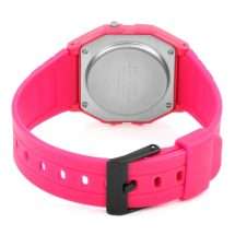 Casio Retro Deep Pink Function Watch F-91WC-4AEF