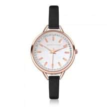 Newbridge Silverware Ladies Leather Watch CS14655BLK