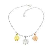 Sterling Silver Adjustable Length Anklet