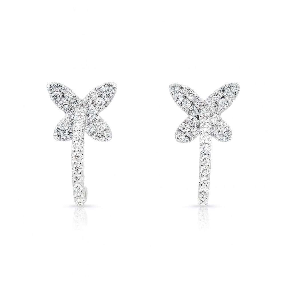 GVE946-sterling-cz-set-butterflu-half-hoop-earrings-main-image GVE946-sterling-cz-set-butterflu-half-hoop-earrings-main-image
