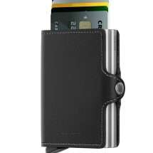 Secrid Original Black Leather Double Wallet TO-Black