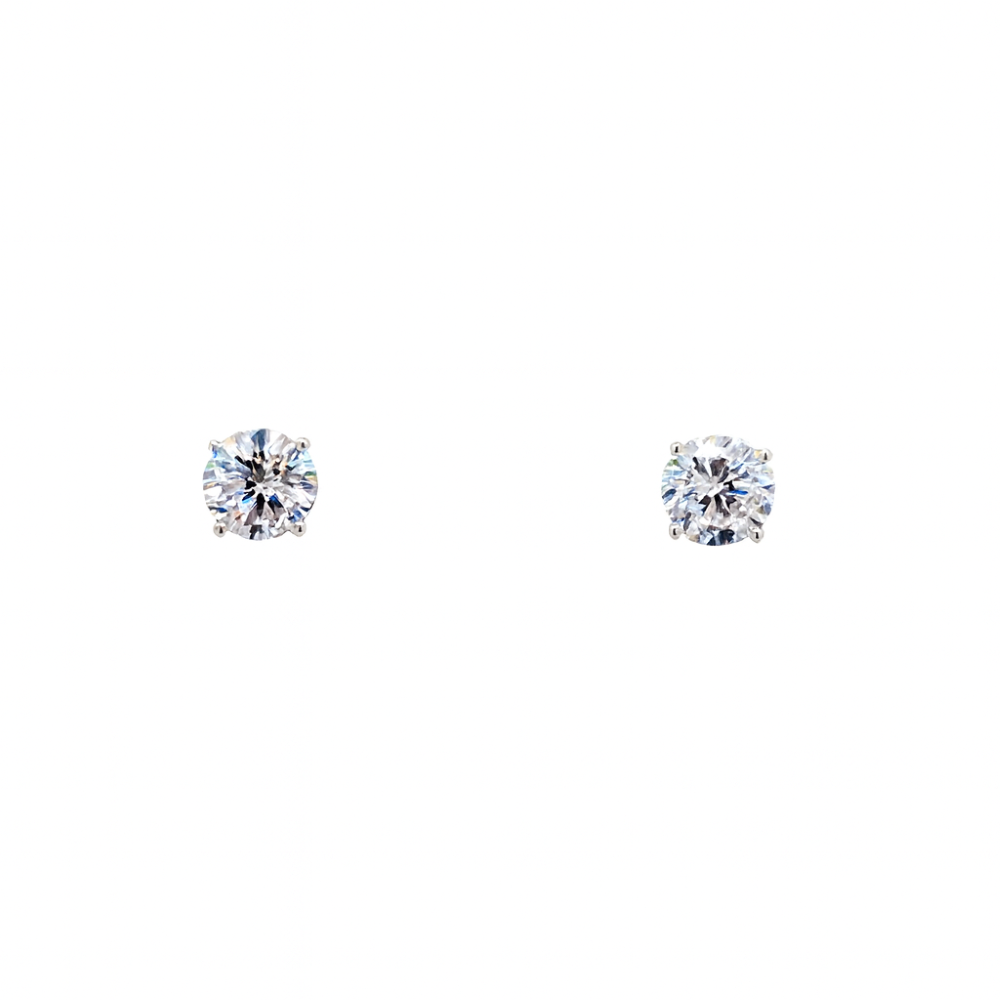 EA000171-sterling-silver-5mm-4-claw-cz-solitaire-stud-earring-front-image