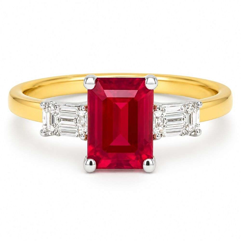 R-82411-RU-18YW-18ct-yellow-lab-diamond-and-ruby-three-stone-front-image-1 R-82411-RU-18YW-18ct-yellow-lab-diamond-and-ruby-three-stone-front-image-1