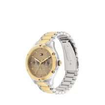 Tommy Hilfiger Womens 2 Tone Taupe Lexi Watch 1782658