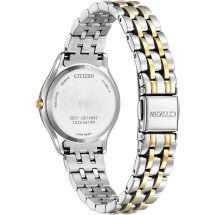 Citizen Two Tone Silhouette Diamond Watch EM1014-50A