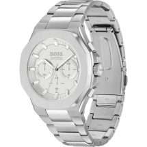 Hugo Boss Men Steel Taper Chronograph Watch 1514087