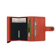 Secrid Wallet Original Leather Orange Wallet M-Orange