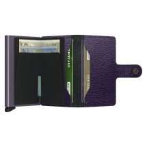 Secrid Crisple Purple Leather Wallet MC-Purple
