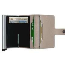 Secrid Taupe Leather Crisple Wallet MC-Taupe-Camo