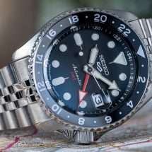 Seiko 5 Men's Blueberry Automatic Steel Watch SSK003K1