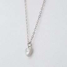 Ted Baker Crystal Heart Silver Pendant TBJ1681-01-02