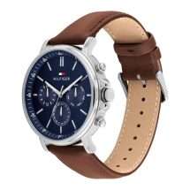 Tommy Hilfiger Mens Tyson Leather Watch 1710585