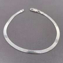 Sterling Silver Double Sided Reversible Bracelet