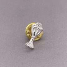 Sterling Silver Chalice Shape Tie Tac Or Lapel Pin