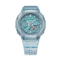 Casio G Shock Clear Teale Watch GMA-S2100SK-2AER