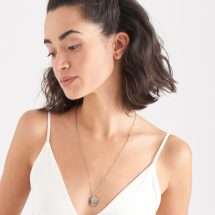 Ania Haie Sterling Silver Coins Necklace N009-01H