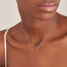 Ania Haie Sterling Silver Wave Necklace N044-01H