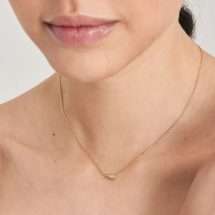 Ania Haie Silver Gold Amazonite Necklace N045-02G-AM