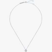 Ted Baker Silver CZ Petals Necklace TBJ3291-01-03