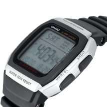 Casio Black Rubber Illuminator Watch W-96H-1AVES