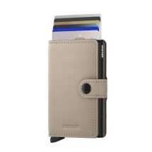 Secrid Matt Desert Leather Wallet MM-Desert