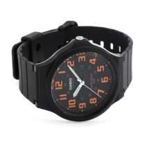 Casio Black Rubber Analogue Watch MW-240-4BVEF
