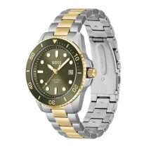 Hugo Boss Steel Gold Ace 200 Metre Watch 1514011