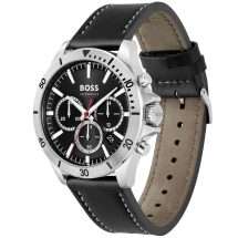 Hugo Boss Steel Case Leather Sports Lux Watch 1514055