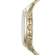 Armani Exchange Mens Gold Case Black Dial Watch AX2137