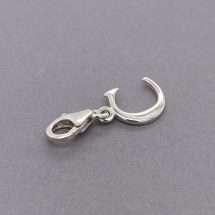 Sterling Silver Plain Initial