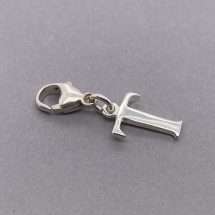 Sterling Silver Plain Initial