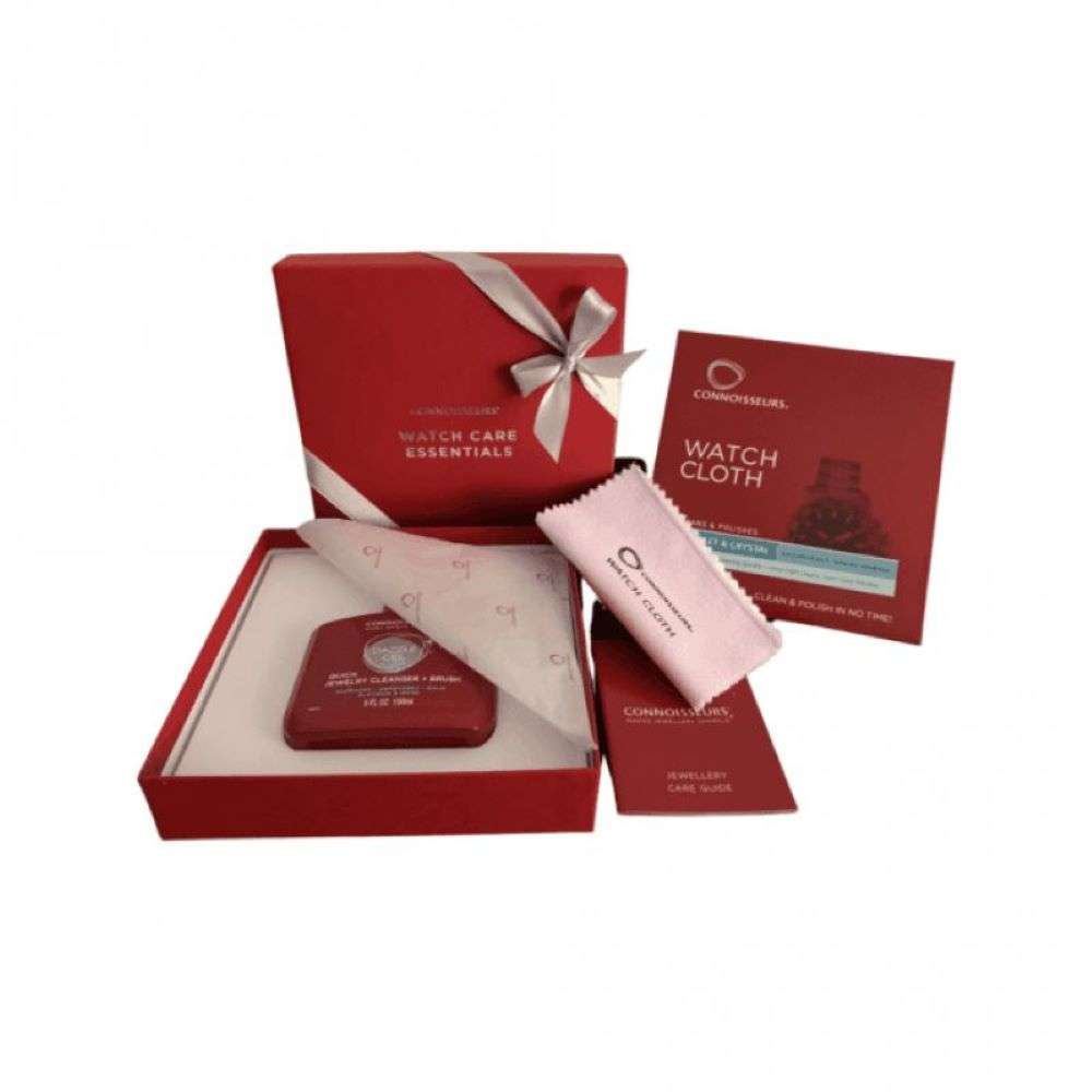 GIFT0009 Connoisseurs Watch Cleaning Care Gift Set In Gift Box