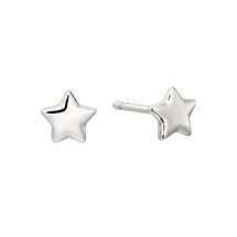 Little Star Sterling Silver Star Stud Earrings