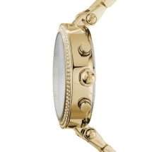 Michael Kors Gold Parker CZ Bezel Watch MK5354