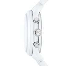 Michael Kors Runway Gloss White Steel Watch MK7331