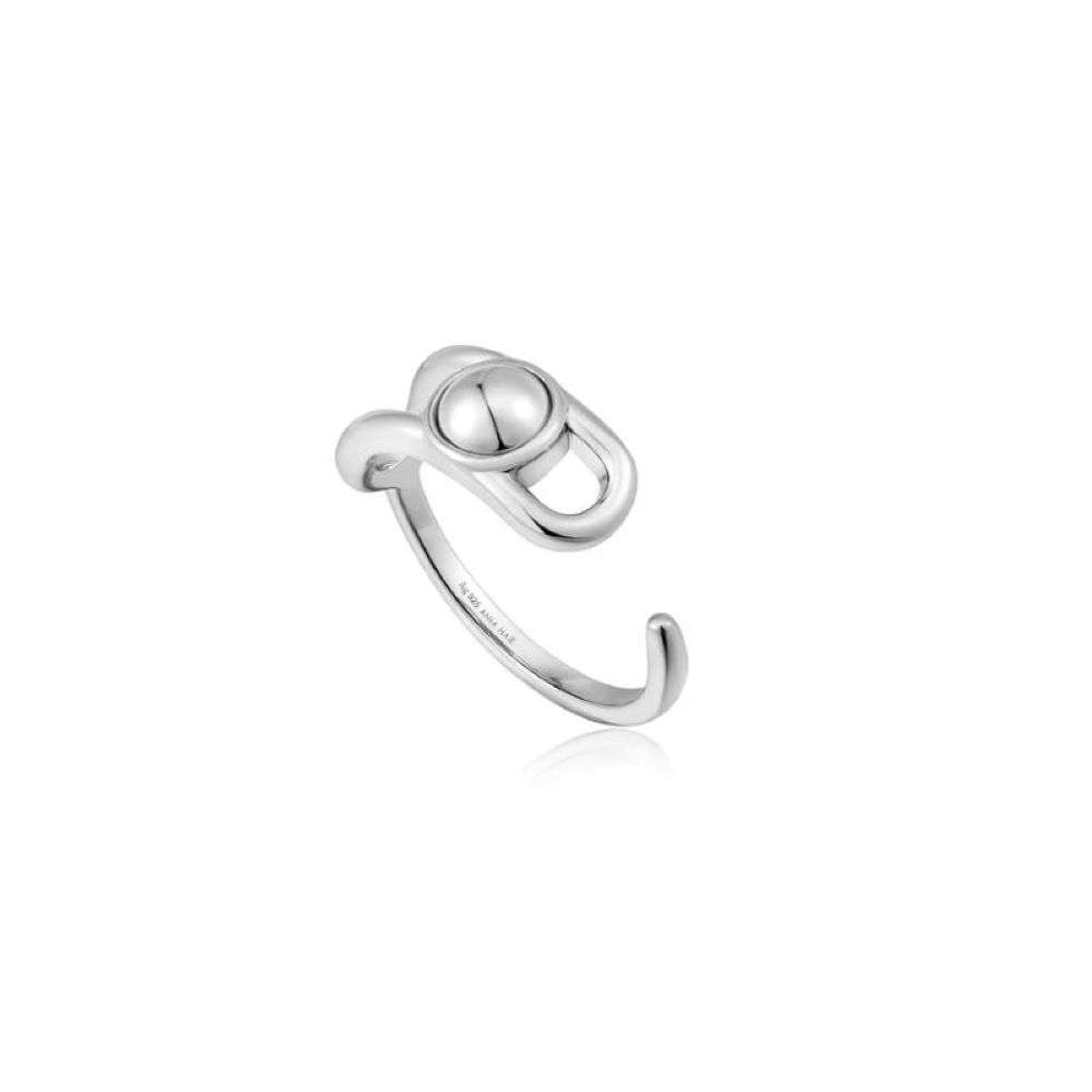 r045-02h ania haie orb claw adjustable ring front image r045-02h ania haie orb claw adjustable ring front image