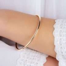 Burren 18K Gold Plated Slave Bangle B0602