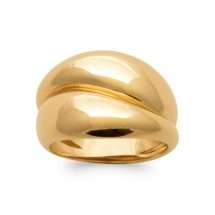 Burren 18K Gold Plated Statement Bulb Ring R1228