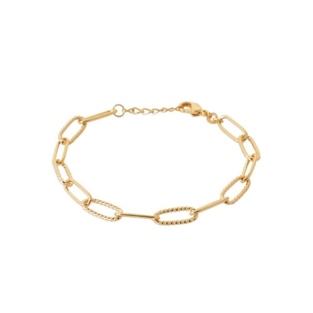 b1015-Burren-Jewellery-18k-gold-plate-street-light-bracelet-circle-front-image b1015-Burren-Jewellery-18k-gold-plate-street-light-bracelet-circle-front-image