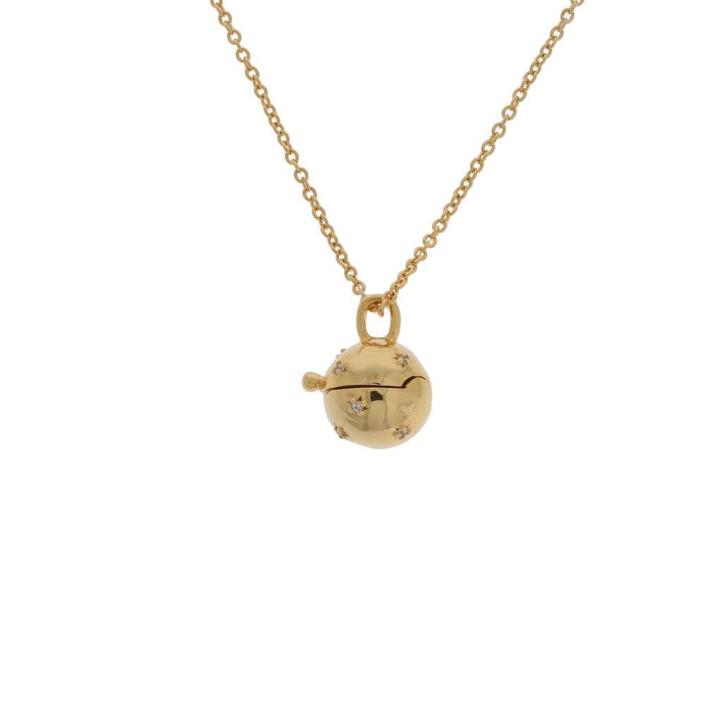 P1330 Burren harmony cz set globe pendant front image P1330 Burren harmony cz set globe pendant front image