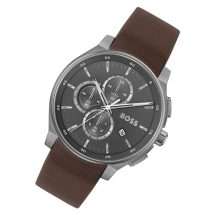 Hugo Boss Peak 2.0 Ionised Steel Grey Dial Watch 1514187