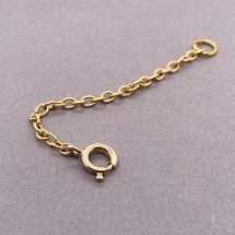 Sterling Silver Gold Plated 2 Inch Extension Piece