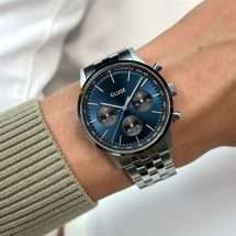 Cluse Mens Antheor Blue Dial Bracelet Watch CW21008