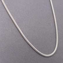 Sterling Silver Solid 24 Inch Snake Link Chain