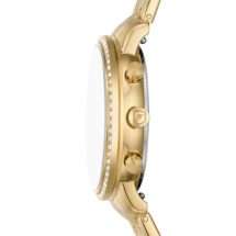 Fossil Ladies Neutra Gold Pearl Dial Watch ES5358