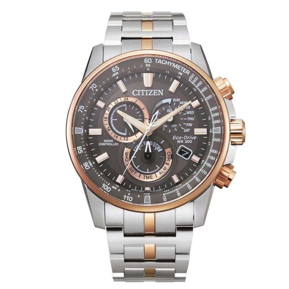 cb5886-58h-citizen-eco-drive-P-CAT-steel-gold-black-chronograph-dial-watch-front-image cb5886-58h-citizen-eco-drive-P-CAT-steel-gold-black-chronograph-dial-watch-front-image