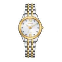 Citizen Womens Two Tone Diamond Dial Watch