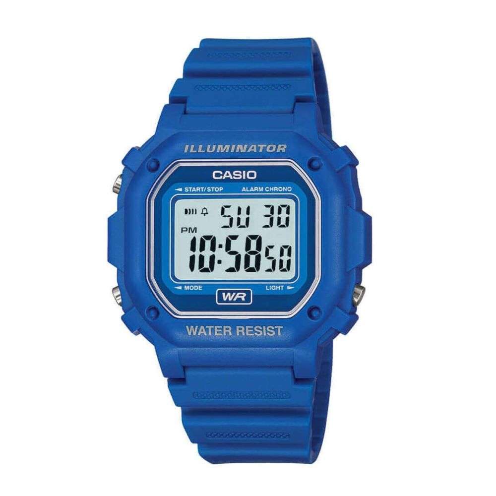 f-108wh-2aef-casio-blue-silicon-digital-watch-front-image