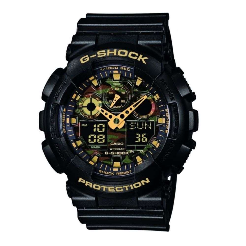 ga-100cf-1a9er-casio-g-shock-camo-dial-gold-hands-black-rubber-watch-front-image ga-100cf-1a9er-casio-g-shock-camo-dial-gold-hands-black-rubber-watch-front-image
